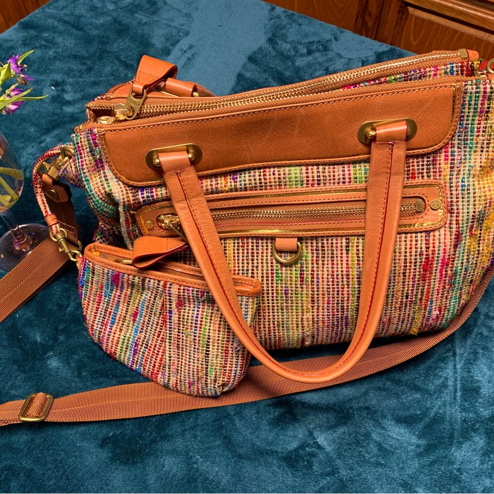MZ Wallace Tangier Twill Handbag & Pouch